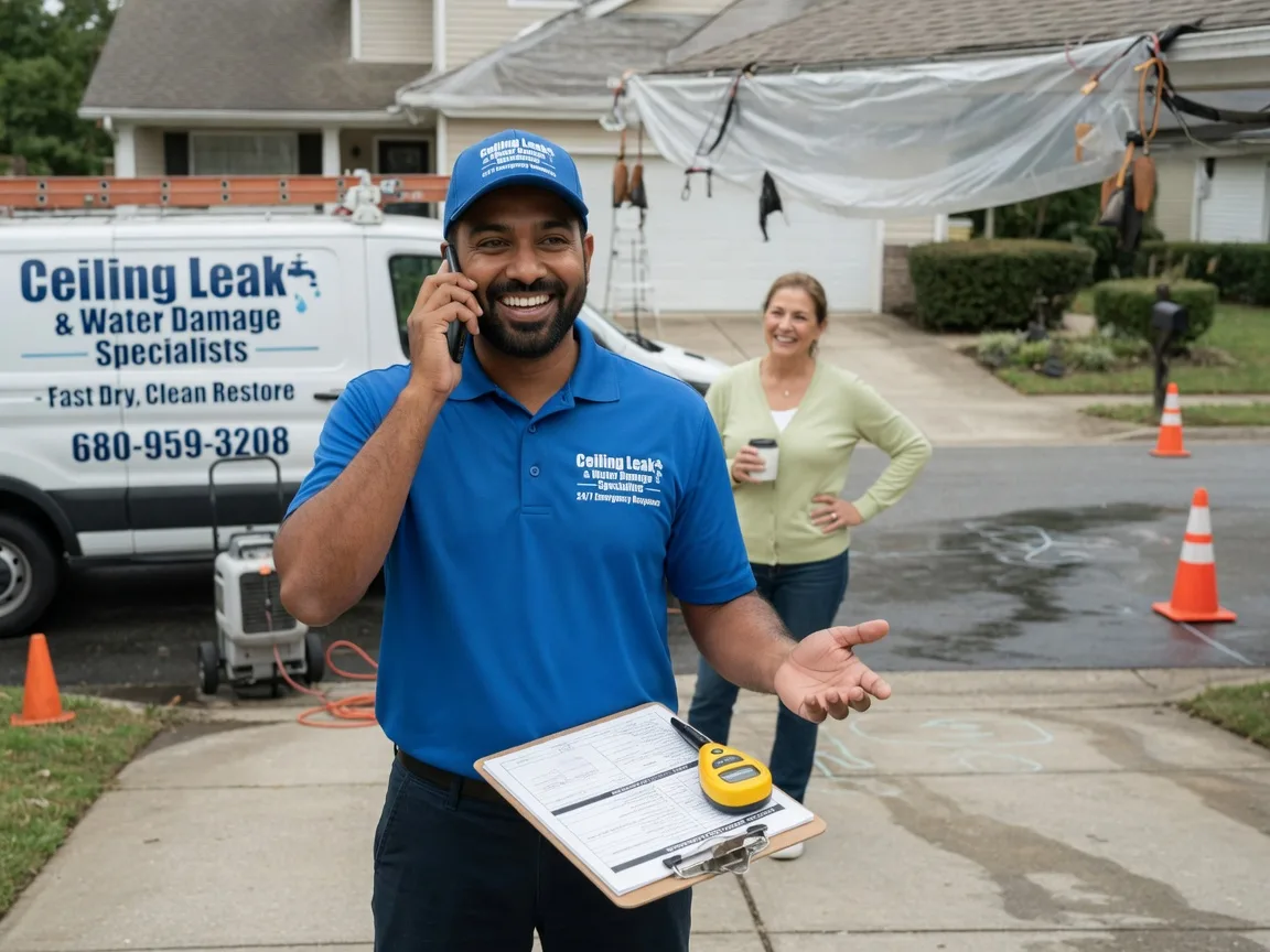 Ceiling Leak Cleanup Fort Monmouth, NJ FAQs